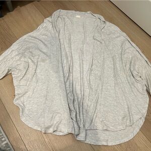Gap Oversized Mid-Sleeve Cardigan